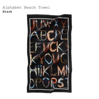 シュプリーム(Supreme)のSupreme alphabet beach towel(タオルケット)