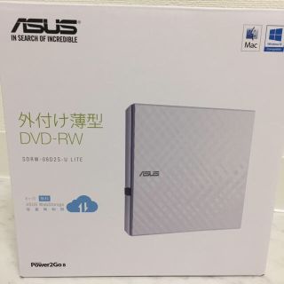 エイスース(ASUS)の外付け薄型DVD-RW(PC周辺機器)