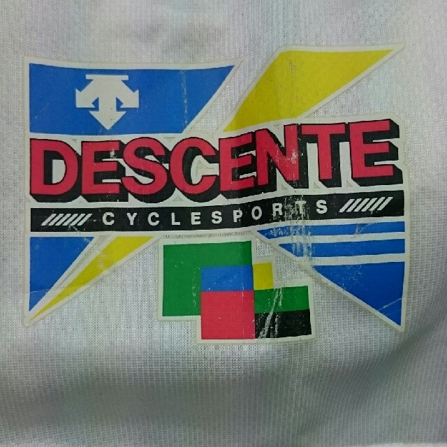 DESCENTE(デサント)のVINTAGE DESCENTE デサント 日本製 サイクリングジャージ L スポーツ/アウトドアの自転車(ウエア)の商品写真