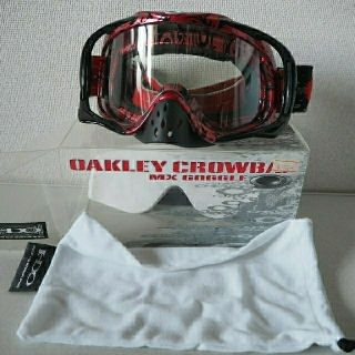 オークリー(Oakley)のオフロード用ゴーグル【値下げ】(モトクロス用品)