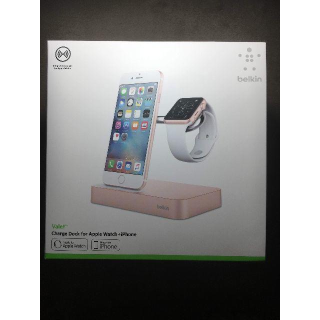 Apple(アップル)の【美品】アップルストア 限定デザイン商品 Belkin 充電器 スマホ/家電/カメラのスマートフォン/携帯電話(バッテリー/充電器)の商品写真