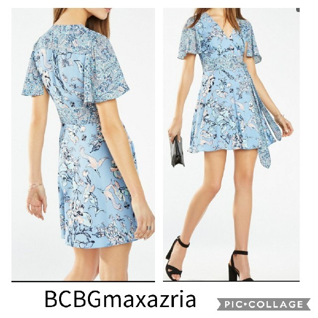 yuiiiさま専用　BCBG MAXAZRIAひざ丈ワンピース