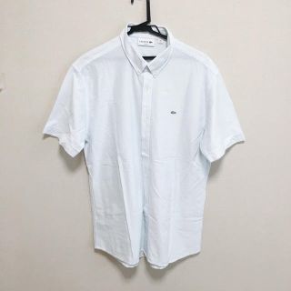 ラコステ(LACOSTE)のラコステ シャツ ストライプ 水色(シャツ)