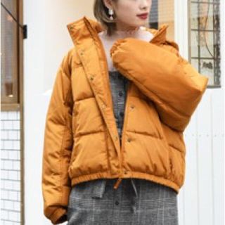 ダブルクローゼット(w closet)の【ゆめ様専用】w closet ビッグシルエットエコダウンブルゾン(ダウンジャケット)