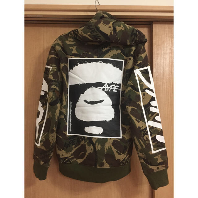 A BATHING APE(アベイシングエイプ)のエイプ  ZＩＰパーカー メンズのトップス(パーカー)の商品写真