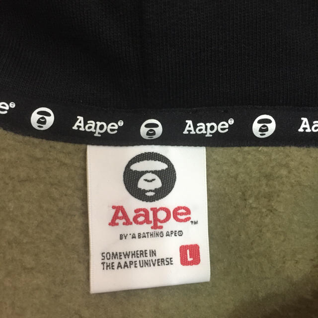 A BATHING APE(アベイシングエイプ)のエイプ  ZＩＰパーカー メンズのトップス(パーカー)の商品写真