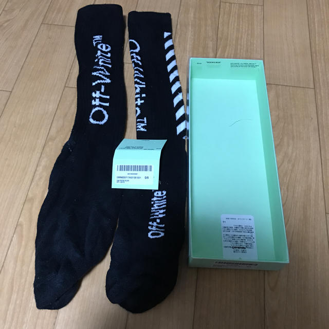 OFF-WHITE(オフホワイト)のoff-white オフホワイト ソックス 靴下 メンズのファッション小物(その他)の商品写真