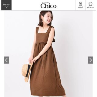 フーズフーチコ(who's who Chico)のチコ 新品 ワンピース(ロングワンピース/マキシワンピース)