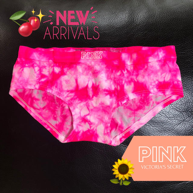 Victoria's Secret(ヴィクトリアズシークレット)の新品✨PINK タイダイショーツ🍒 レディースの下着/アンダーウェア(ショーツ)の商品写真