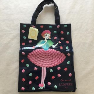 ラデュレ(LADUREE)のParis限定 LADUREE ビニールトートバッグ ラデュレ(トートバッグ)