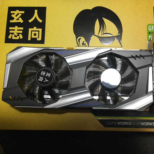 スマホ/家電/カメラグラフィックカード【玄人志向】GEFORCE GTX1060 3G