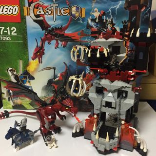 レゴ(Lego)のLEGO キャッスル ガイコツの塔 中古 難あり(その他)