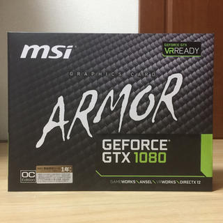 MSI GEFORCE GTX 1080 (PCパーツ)