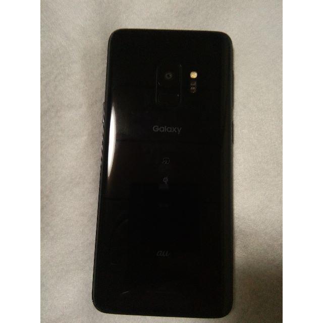 SAMSUNG au Galaxy S9 SCV38 ミッドナイト ブラック