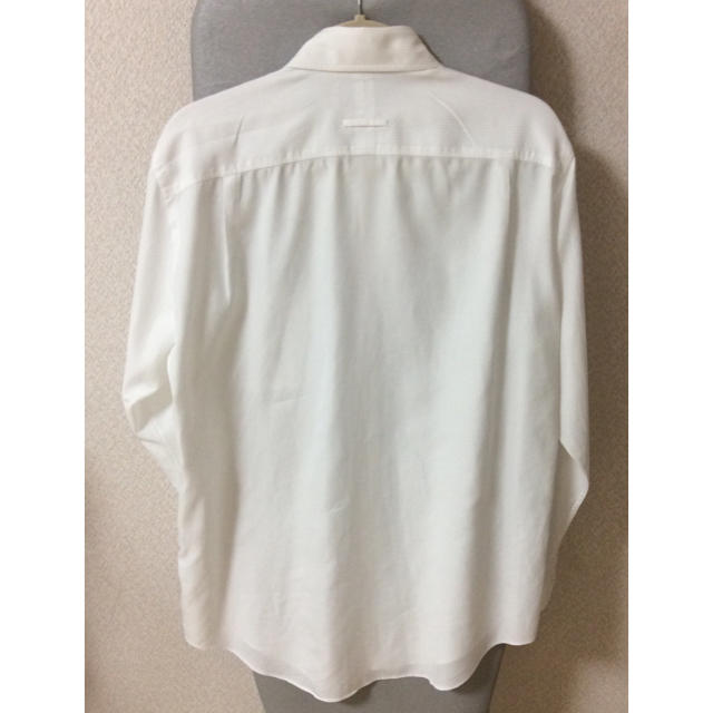COMME ÇA COLLECTION(コムサコレクション)のコムサコレクション 白 ストライプ 地模様 ワイシャツ メンズのトップス(シャツ)の商品写真