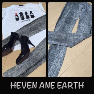 ヘブンアンドアース(HEAVEN and Earth)のHEVENANEEARTH レギンス(カジュアルパンツ)