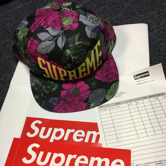 Supreme(シュプリーム)のsupreme 18ss Floral 5-Panel キャップ メンズの帽子(キャップ)の商品写真