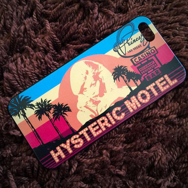 HYSTERIC GLAMOUR(ヒステリックグラマー)のhysteric♡iPhoneケース 5 スマホ/家電/カメラのスマホアクセサリー(モバイルケース/カバー)の商品写真