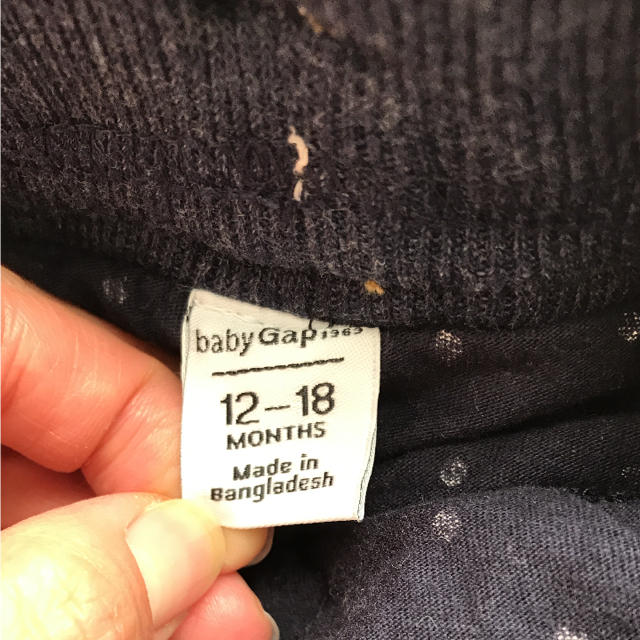 babyGAP(ベビーギャップ)の❣️美品❣️babyGAP デニムスカート 80㎝ キッズ/ベビー/マタニティのベビー服(~85cm)(スカート)の商品写真