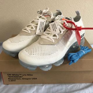 ナイキ(NIKE)のNIKE AIR VAPORMAX OFF WHITE US9 27cm 新品(スニーカー)