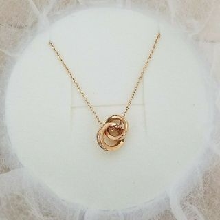 ヨンドシー(4℃)の4℃　K18ダイヤモンドネックレス(ネックレス)