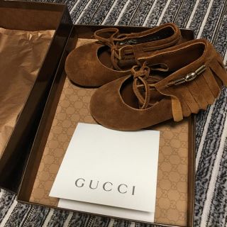 グッチ(Gucci)のGUCCI☆ベビーシューズ(フラットシューズ)