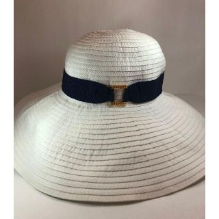 ラルフローレン(Ralph Lauren)のラルフローレン　夏用帽子　ハット　White/白　美品　(ハット)