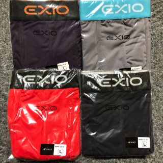 アウトドアプロダクツ(OUTDOOR PRODUCTS)の【新品4枚組】exio ボクサーパンツ Lサイズ①(ボクサーパンツ)