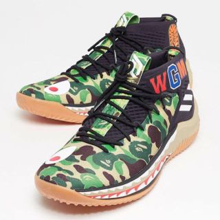 アベイシングエイプ(A BATHING APE)の27cm 国内 A BATHING APE adidas Dame 4(スニーカー)