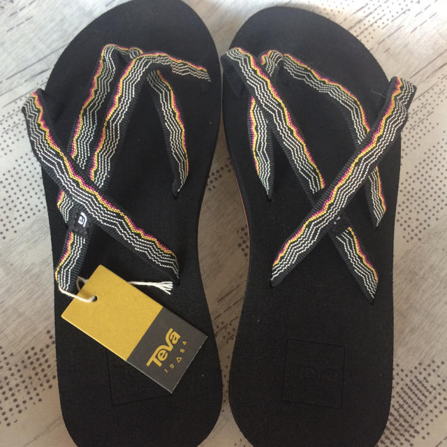 teva サンダル 24cm VIDA BLACK olowahu