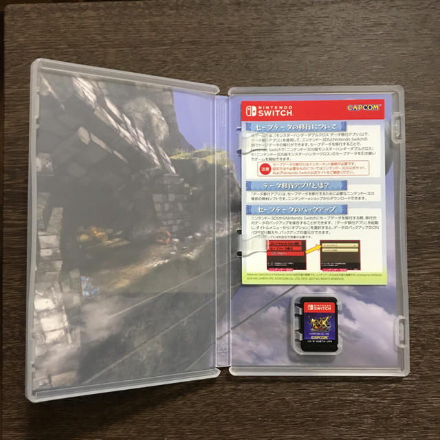 Nintendo Switch(ニンテンドースイッチ)のモンスターハンターダブルクロス エンタメ/ホビーのゲームソフト/ゲーム機本体(家庭用ゲームソフト)の商品写真