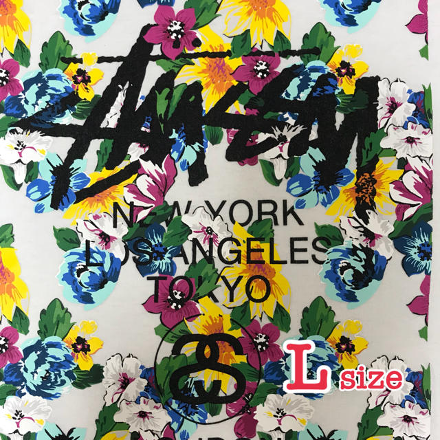 期間限定キャンペーン STUSSY - 【美品】STUSSY ステューシー ワールドツアー 花柄 Tシャツ 多数出品中 Tシャツ+カットソー(半袖+袖なし)