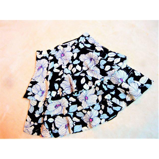 JILLSTUART(ジルスチュアート)のジルスチュアート☆シルク花柄スカート レディースのスカート(ミニスカート)の商品写真