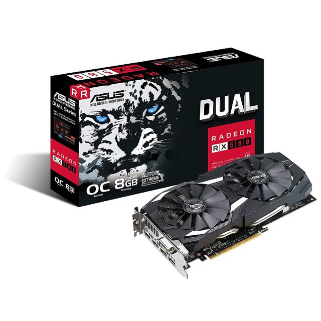 ASUS Radeon RX580 8GB 新品1PC/タブレット