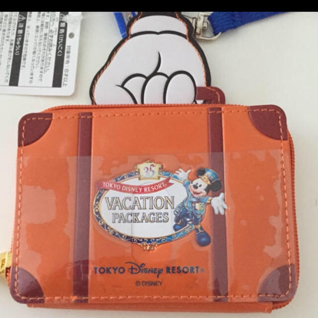 Disney(ディズニー)の新品 バケーションパッケージ パスケース disney エンタメ/ホビーのエンタメ その他(その他)の商品写真