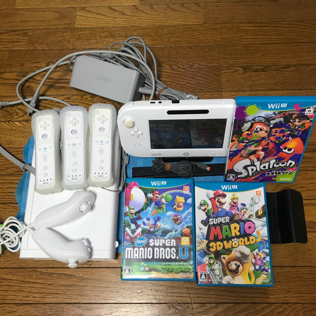 Wii U(ウィーユー)の値下げしました！Wii U エンタメ/ホビーのゲームソフト/ゲーム機本体(家庭用ゲーム機本体)の商品写真