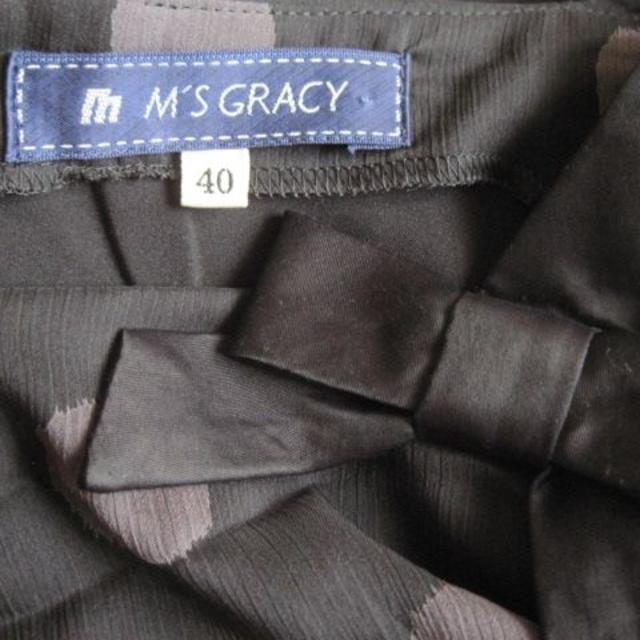 M'sGRACYサイズ40ティアードワンピース美品♭303039SGRACYのM