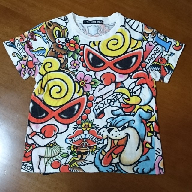 HYSTERIC MINI(ヒステリックミニ)のヒスミニ☆100 Tシャツ キッズ/ベビー/マタニティのキッズ服男の子用(90cm~)(Tシャツ/カットソー)の商品写真