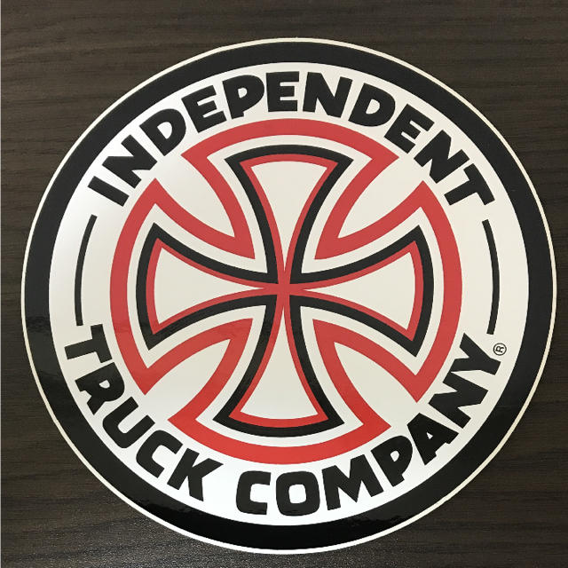 INDEPENDENT(インディペンデント)の【直径15.3cm】independent ステッカー 大 自動車/バイクのバイク(ステッカー)の商品写真