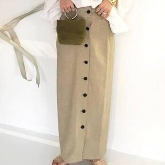 TODAYFUL(トゥデイフル)のtodayful  リネンスカート レディースのスカート(ロングスカート)の商品写真