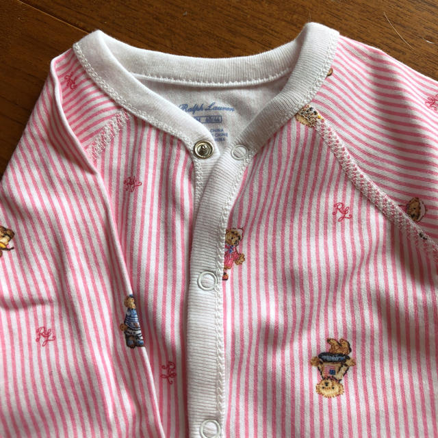 Ralph Lauren(ラルフローレン)のラルフローレン ベア ロンパース キッズ/ベビー/マタニティのベビー服(~85cm)(カバーオール)の商品写真