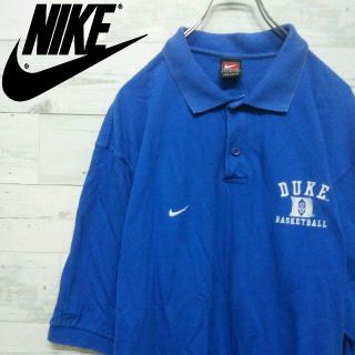 ナイキ(NIKE)の【激レア】NIKE ポロシャツ Duke Blue Devils94878(ポロシャツ)