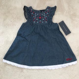 トミーヒルフィガー(TOMMY HILFIGER)のトミーヒルフィガー 24m 上下セット ワンピース(ワンピース)