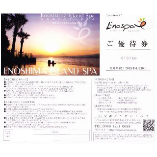 江の島アイランドスパご優待券 ４枚セット 飯田グループホールディングス 株主優待(その他)