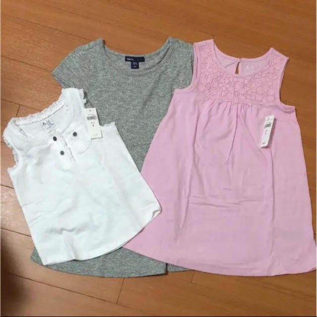 GAP Kids(ギャップキッズ)のギャップキッズ♡まとめ売り ワンピース タンクトップ キッズ/ベビー/マタニティのキッズ服女の子用(90cm~)(ワンピース)の商品写真