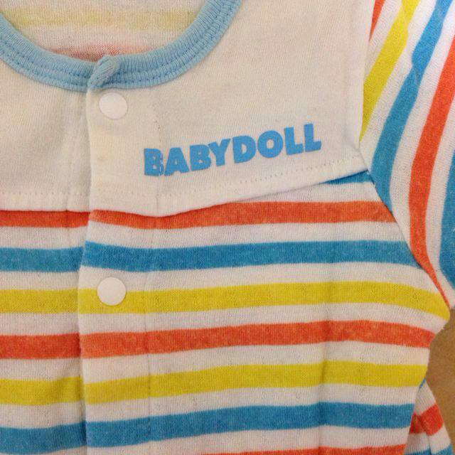 BABYDOLL(ベビードール)のBABY DOLL カバーオール キッズ/ベビー/マタニティのベビー服(~85cm)(カバーオール)の商品写真