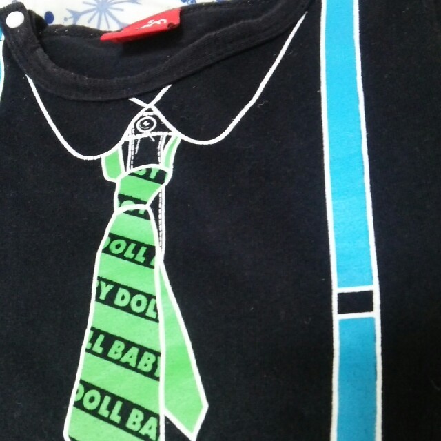 BABYDOLL(ベビードール)の⑯BABYDOLL ロンパース 半袖 70ｾﾝﾁ キッズ/ベビー/マタニティのベビー服(~85cm)(ロンパース)の商品写真
