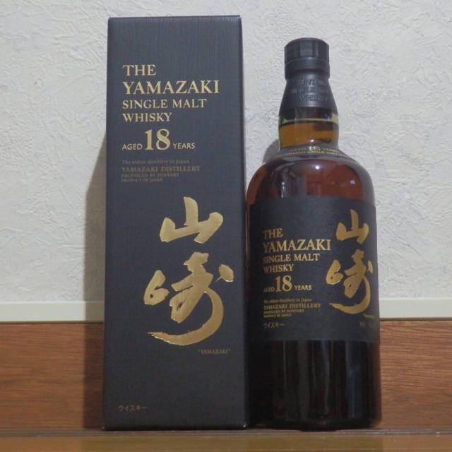 超美品の サントリー - 山崎18年 サントリー ウイスキー