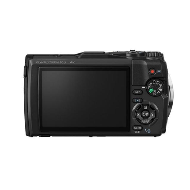 OLYMPUS(オリンパス)のOLYMPUS Tough TG-5 [ブラック]   スマホ/家電/カメラのカメラ(コンパクトデジタルカメラ)の商品写真