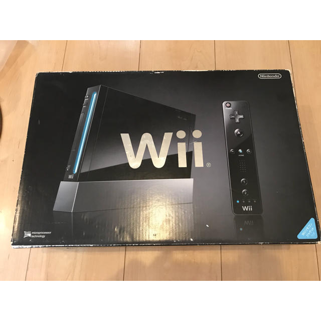 ☆新品 未使用 Wii 本体　ブラック　黒 ☆